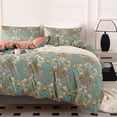thumbnail image 2 of Funda Nórdica Rey Floral Algodón Suave 3 Piezas Juego de Cama Chic Vintage, 2 of 9