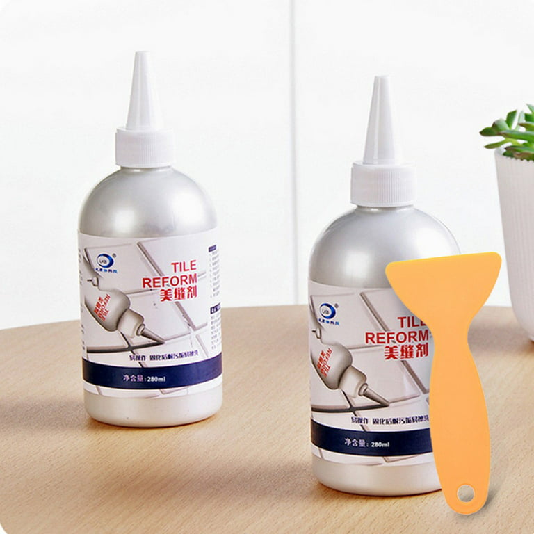 Tomex ceramic repair agent, A&B Set Strong Adhesive Glue Non-Toxic  Immediate Wall Crack Repair Paste, tile filler reform