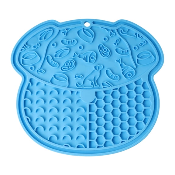 Dog Licking Pad Set, Denbek Dog Licking | Pet Bath and Grooming Distraction Tool | Grade Silicone Slow Feeding | Anxiety and Boredom Relief | Suitable for Dogs