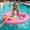 Pink heart, variant on Starfish Inflatable Pool Float, Floating Water Bed Lounge for Pool, Beach, Lake, Summer Water Relaxing