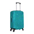 thumbnail image 3 of Picia Blue Green Glitter Luggage Protector Cover Thicken Suitcase Protector Cover Fit 18-32 Inch Luggage-X-Large, 3 of 9