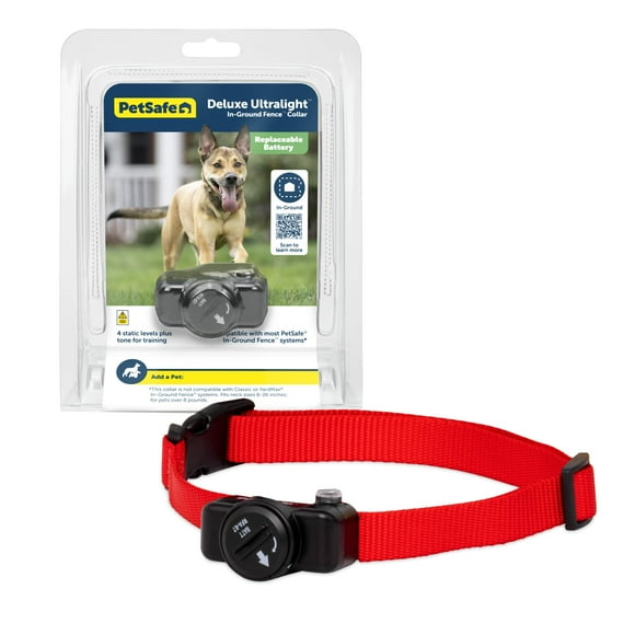 Collar receptor para vallas para mascotas PetSafe Deluxe, ultraligero