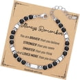 thumbnail image 6 of Top-kevin Healing Natural Stone Bracelets for Women, Unique Christmas Gift Ideas with Quote Card, Stocking Stuffers for Women, Teen Girl Gifts Trendy Stuff, 6 of 53
