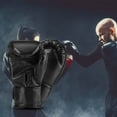 thumbnail image 2 of Justharion Gants de Boxe Confortables et Respirants en Cuir PU Résistants à l'Usure et Durables 10OZ-B1 Rouge, 2 of 6