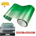 thumbnail image 1 of beisidaer 150Cm Car Sun Front Film W/1*Scraper. Accessories Front Windshield Green Replacement Sun Visor Uv Shade solid, 1 of 8