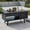 Black, variant on Kadyn Lift Top Coffee Table with Hidden Storage Compartment, Rustic Brown Black Natural Wood Grain Engineered Wood Living Room Table – Adjustable Height Convertible Desk