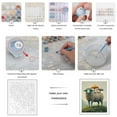 thumbnail image 3 of Paint by Numbers Kit for Adults, Fantasy Sheep Pastoral Mushrooms Dream Paint by Numbers, Easy Paint by Numbers Kit for Adults Beginner, DIY Adult Paint by Number Kits on Canvas, 12x16in Home Decor, 3 of 7