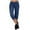 Blue-01, variant on REALiKUN Sweat Pants for Women Casual Elastic Waist Drawstring Yoga Joggers Running Cropped Sweatpants