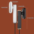 thumbnail image 3 of Portable Mini Iron, Quick-Heating for Wrinkle-Free Clothes, Perfect for Home and Travel Use, Compact Design for Easy Storage, 3 of 5