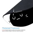 thumbnail image 4 of Mouse pad Nphuriy negro y blanco con diseño de gato 20 x 20 x 0,3 cm antideslizante, 4 of 6