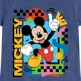 thumbnail image 3 of Disney - Mickey 90s Nostalgia - Toddler & Youth Girls Short Sleeve Graphic T-Shirt, 3 of 5