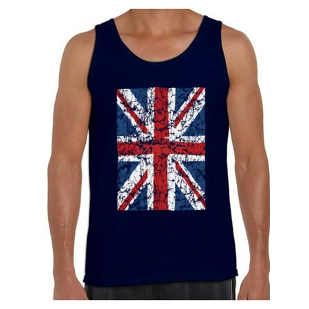 Awkward Styles British Flag Tanks for Men Britain Lovers Tank Top for Him New England T Shirt for Boyfriend Patriotic United Kingdom Flag T Shirt for Men Birthday Gifts for