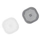 thumbnail image 5 of Bewildely 2 Pieces Shower Drain Covers Tube Bathtub Filter Catcher Accessories Cup Bathroom with Plug Strainer Suction Stoppers Hair 14x14cm 2piezas, 5 of 6