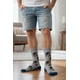 thumbnail image 4 of Calcetines Divertidos Pug Elegante Color Moda, 4 of 7
