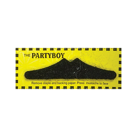Black Partyboy Party Boy Costume Gentleman Cowboy November Moustache