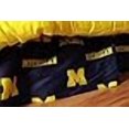 thumbnail image 3 of Comfy Feet MICDRFL Michigan Printed Dust Ruffle Full, 3 of 4