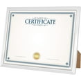 thumbnail image 1 of WWS-8.5x11 White Picture Frames - Simple Design, Glossy Finish, Perfect for Wall or Tabletop Display, Office or Home Decoration, Certificate or Degree Frame, 1 of 4