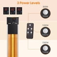 thumbnail image 4 of Nordic Hygge Tower Chauffage d'Appoint Infrarouge 1500W avec 3 Modes et Super Silencieux, 4 of 8