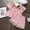 Pink, variant on NAISIBABY Girl's Sets 2-Piece, Retro Embroidery Flowy Short Sleeve Ruffles Tops and Shorts Kids 2025 Summer Cute Outfits Pink 2-3T