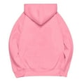 thumbnail image 4 of MLQIDK Black Hoodie Kids Girls Sweatshirt 10-12 Years Long Sleeve Solid Color Cute Plain Hoodie Preppy Pullover Cute Hoodie for Teen Girls 140(9-10 Years), 4 of 5