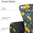 thumbnail image 4 of Yayeee Faucet Mat for Kitchen Sink 14.7" Diatomite Long Splash Guard Pad, Blue Lemons, 4 of 7