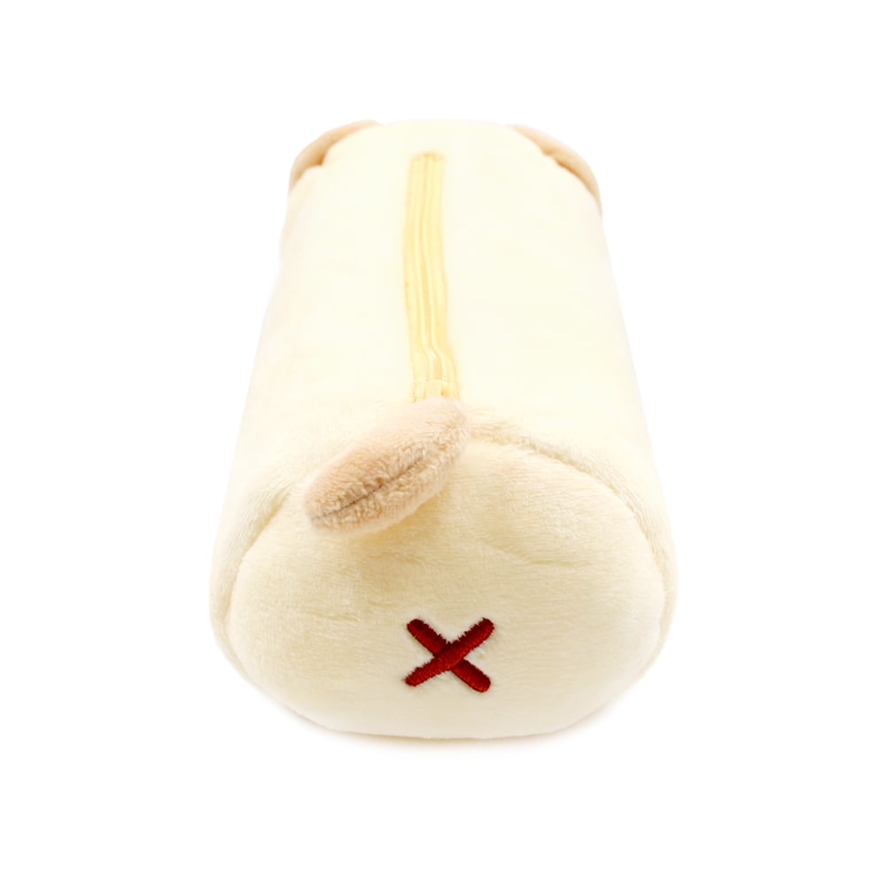 Anirollz Cute Dog Puppy Animal Character Plush Pencil Case Pen Pouch : Puppiroll