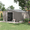 Light Gray, variant on Outsunny Weather Resistant Galvanized Steel with Vents Doors, 6.60"x 11.15" x 12.70", Brown