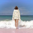 thumbnail image 4 of Sushi and Rolls Bath Towel, Highly Absorbent towels for bathroom Quick Drying Microfiber Bath Towels for Body, Soft Shower Towels for Sport, Yoga, SPA, Gym 27x55in, 4 of 5
