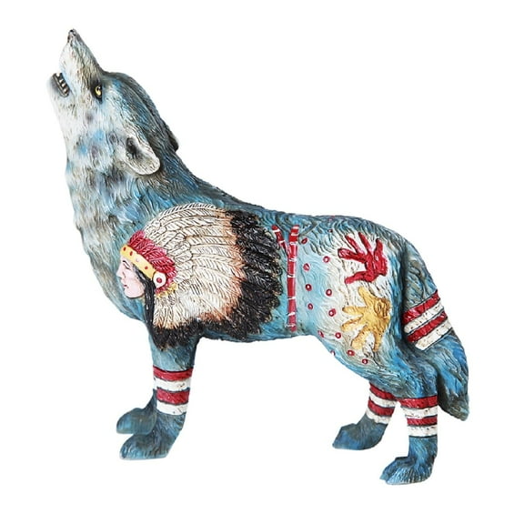 Pacific Giftware The Wolf Spirit Collection Homage to The Chief Wolf Spirit Collectible Figurine