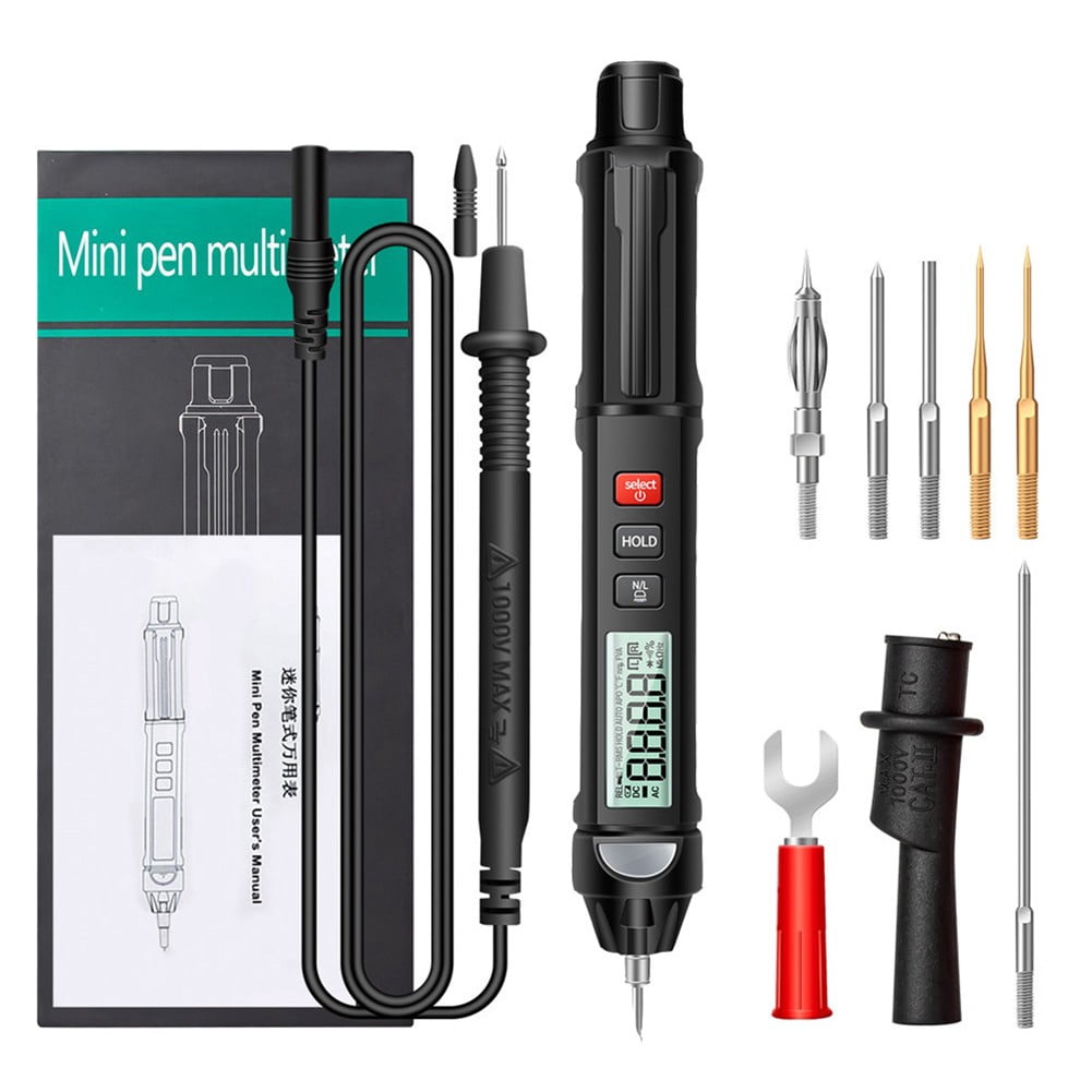 Yannee A3007 Pen Multimeter High-Precision Voltage Tester, NCV Induction Test,6000count