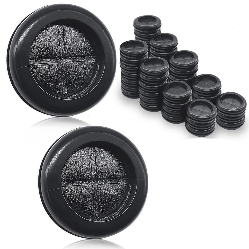 30Pcs Rubber Grommets Kits Closed Rubber Grommets Rubber Wire Hole Plugs Easy To Use Firewalls Closed Hole Pl