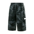 thumbnail image 3 of Mens Shorts Casual Camo Print Summer Shorts Outdoor Sports Breathable CE2 XXL, 3 of 4