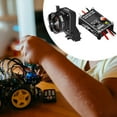 thumbnail image 5 of 2204 2400KV Brushless Outrunner Motor W/ Transmission & 30A Esc For Scx24 Toy Supplies (Black), 5 of 10