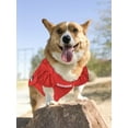 thumbnail image 6 of Pets First Collegiate Wisconsin Badgers Football/Basketball Mesh Jersey for Pet Dog. available in 40+ Teams - XX-Large, 6 of 6