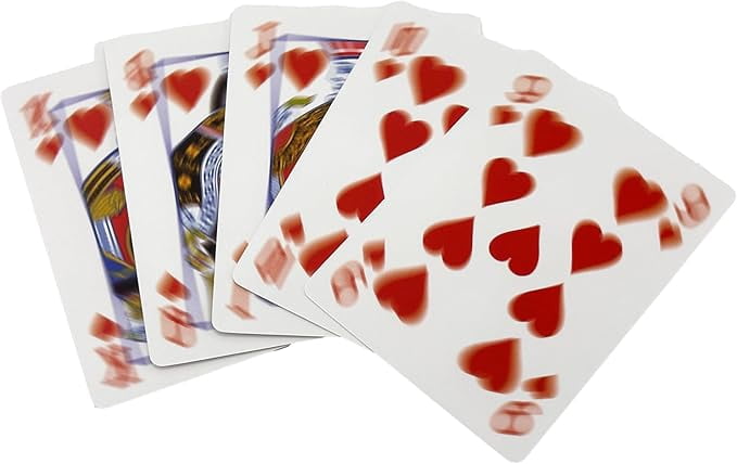 Island Dogs Blurry Deck of Playing Cards - The Ultimate Gag Gift for Gamers, Card Enthusiasts, and Prank Lovers - Hilarious Gift - 52 Difficult-to-Read Cards
