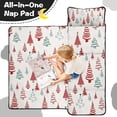 thumbnail image 4 of Multicolor Christmas Tree Pattern Toddler Nap Mats for Kids Preschool,59"x22" Sleeping Mat Bag or Kids,Toddler Sleeping Bag,Toddler Nap Mat or Daycare, 4 of 6