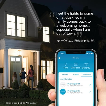 Lutron - Caseta Wireless Smart Lighting Switch for All Bulb Types or Fans, 6A - White