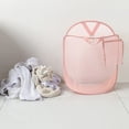 thumbnail image 4 of Foldable Classification Mesh Dirty Clothes Basket 20.7 In Breathable Hanging Folding Design Side Pocket Organizer For Dirty Clothes Sundries Bathroom Bedroom Laundry Room Home Decor Hampers, 4 of 6