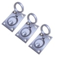 thumbnail image 4 of AURARMLET 3Ud Invisibles De Inoxidable Para Muebles Y Puertas Correderas Plata, 4 of 8