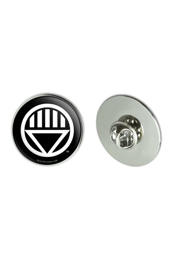 Green Lantern Blackest Night Black Lantern Logo Metal 1.1" Tie Tack Hat Lapel Pin Pinback