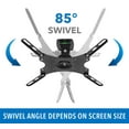 thumbnail image 3 of Mount-It! Anti-Theft Full Motion TV Wall Mount | Fits 23"-42" TVs, 3 of 8