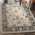 thumbnail image 4 of Great Zero Leona Ivory & Blue 5' x 7'6" Area Rug, 4 of 6