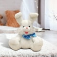 thumbnail image 6 of LeeQinersw Easter Bunny Stuffed Animal Bunny Plush Toy Animal with Moving Ears for Toddlers White, 6 of 9