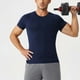 thumbnail image 4 of pstuiky Camisas de manga corta para hombre, Camisas deportivas de verano para hombre, de manga corta y cuello redondo, ajustadas, de color liso ropa de hombre s, 4 of 8