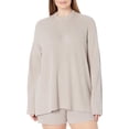 thumbnail image 4 of The Drop Womens Alice Crew-Neck Back-Slit Ribbed Pullover Sweaterpullover-Sweaters, 4 of 7