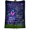 thumbnail image 1 of LHSHID 18th Birthday Gifts for Girls Gifts for 18 Year Old Girl 18 Year Old Girl Birthday Gifts Blanket 18 Birthday Gifts for Girls 18th Birthday Gifts Daughter Birthday Gift 50x60in, 1 of 6