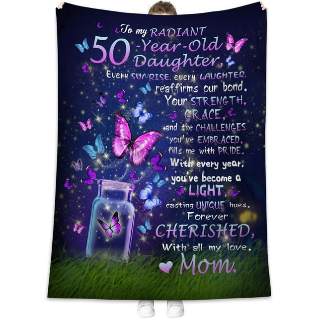 LHSHID 18th Birthday Gifts for Girls Gifts for 18 Year Old Girl 18 Year Old Girl Birthday Gifts Blanket 18 Birthday Gifts for Girls 18th Birthday Gifts Daughter Birthday Gift 50x60in