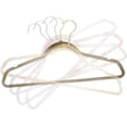 thumbnail image 2 of Concepts 15-Pack Clear Pink Glitter Acrylic Hangers with Silver Metal Hooks | Heavy-Duty, Slim & Space-Saving | Non-Slip Closet Hangers for Dresses, Shirts, Blouses & Jackets, 2 of 3