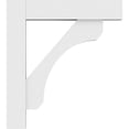 thumbnail image 3 of 3"W X 20"D X 20"H Standard Legacy Architectural Grade Pvc Bracket With Block Ends, 3 of 8