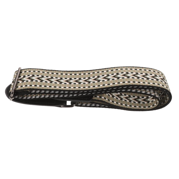 HONMEET Khaki Guitar Strap Adjustable Length Polyester PU Comfortable Guitar Accessories